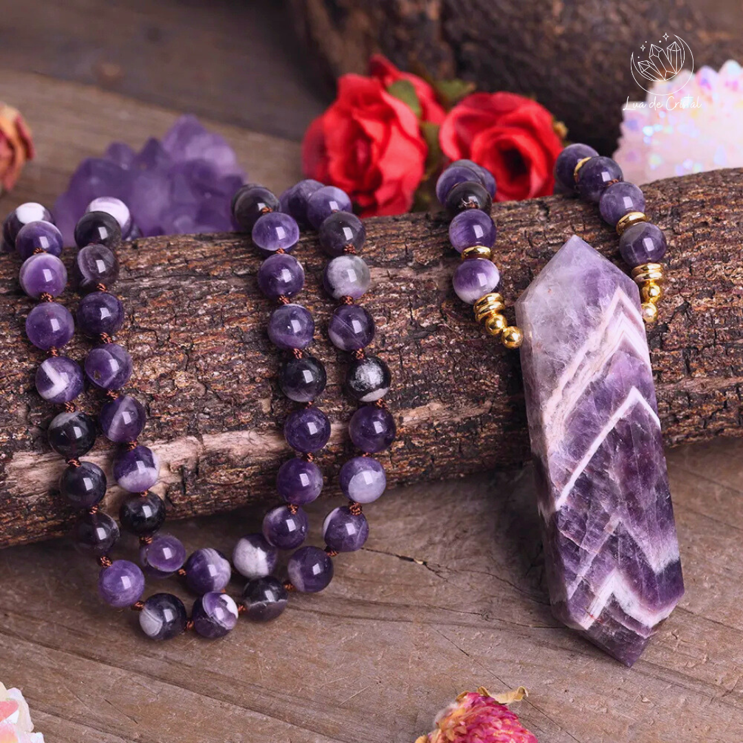 Japamala Shakti Amethysta