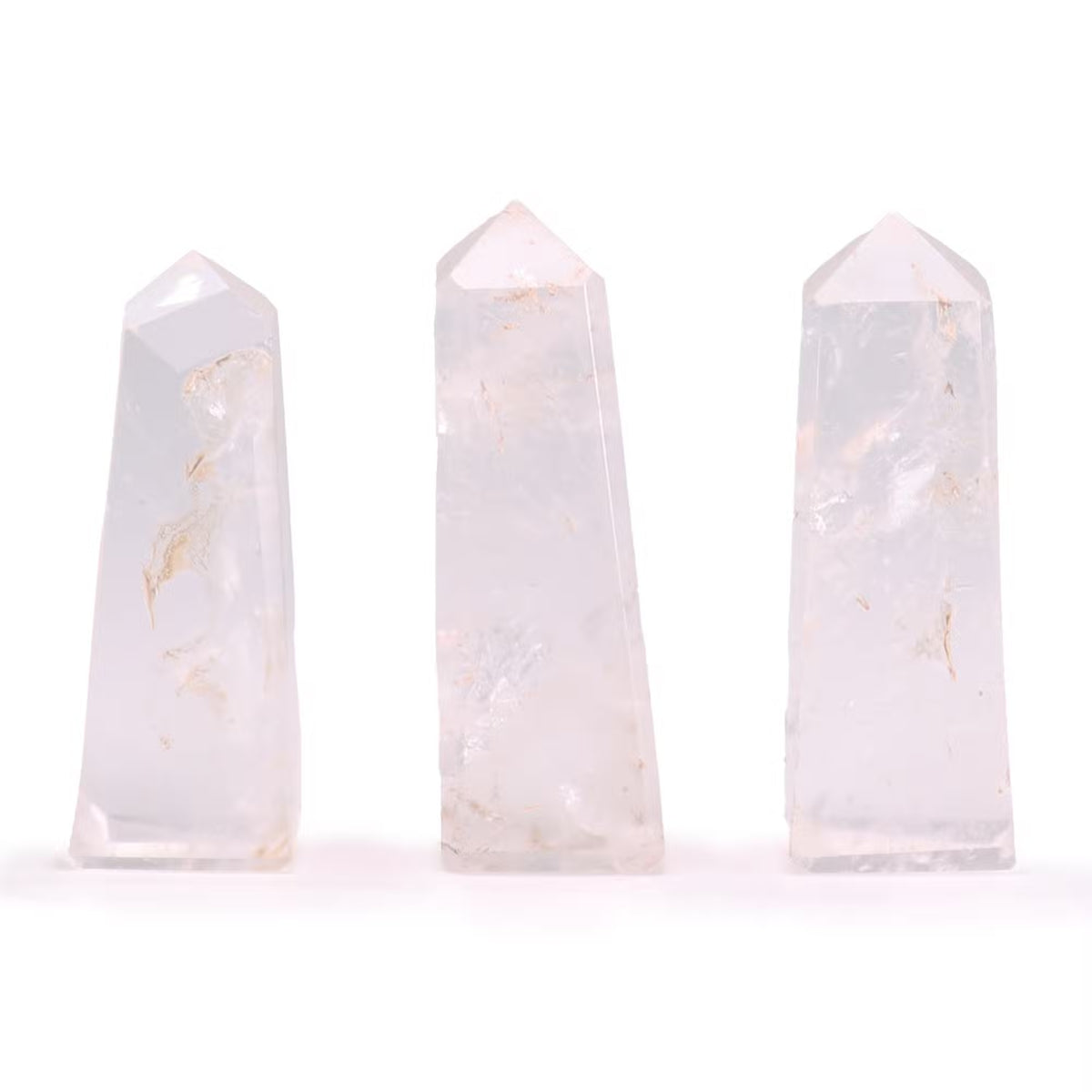 Punta Obelisco de Cuarzo Cristal - 3 a 5 cm