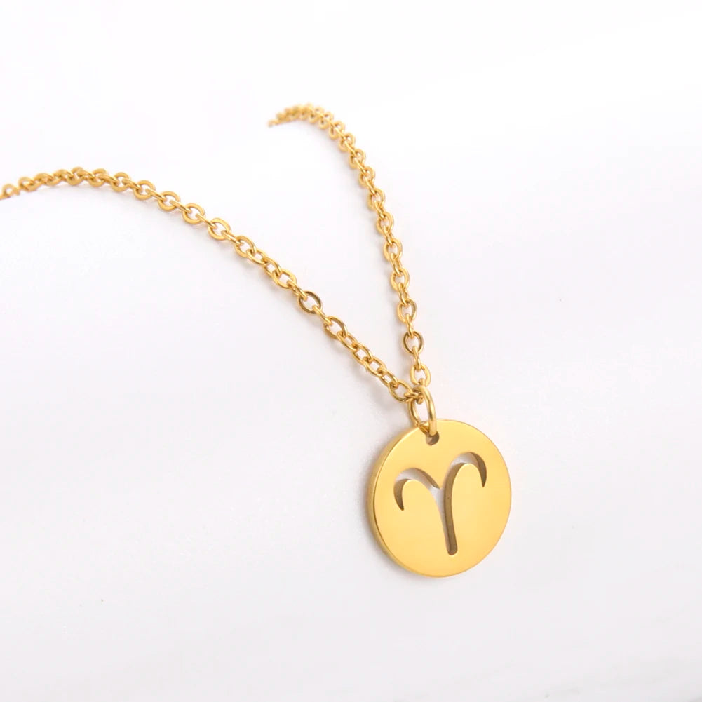 Conjunto AstroChic Banhado a Ouro - Signo de Carneiro