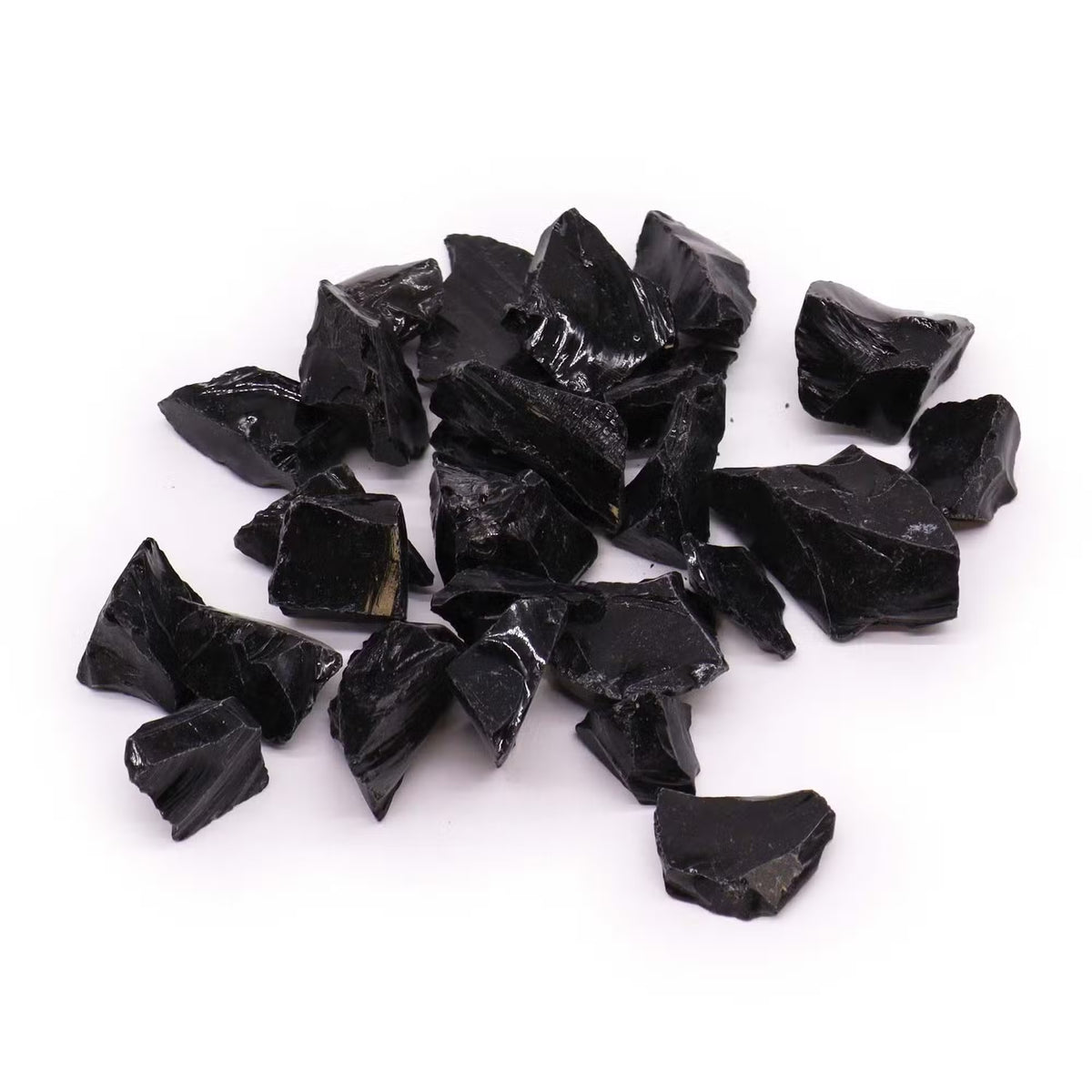 Obsidiana Negra em Bruto