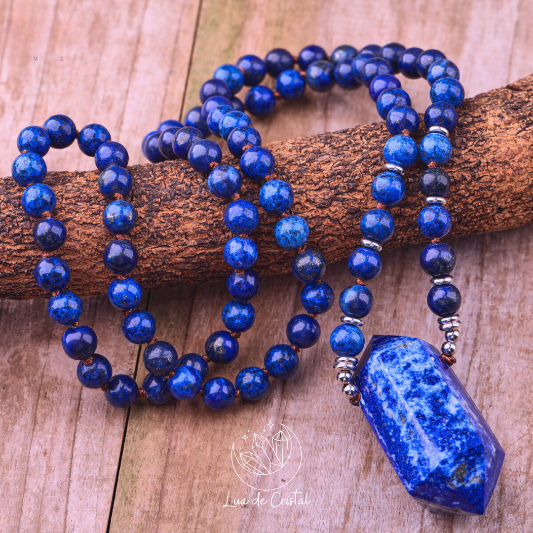 Japamala Nila Jyoti - Lapis Lazuli