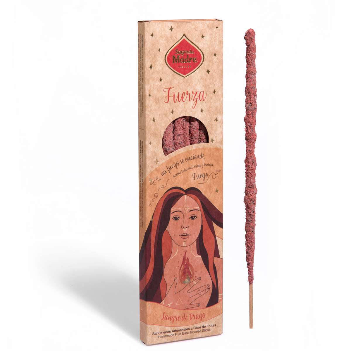 Handmade Incense – Fire Element – Strength (Signs: Aries, Leo, Sagittarius)