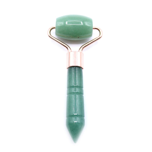 Masajeador facial de jade
