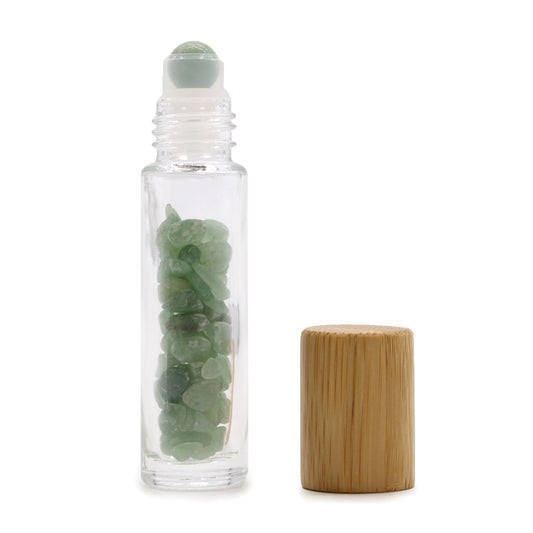 Frasco Roll-On con Cristales de Aventurina