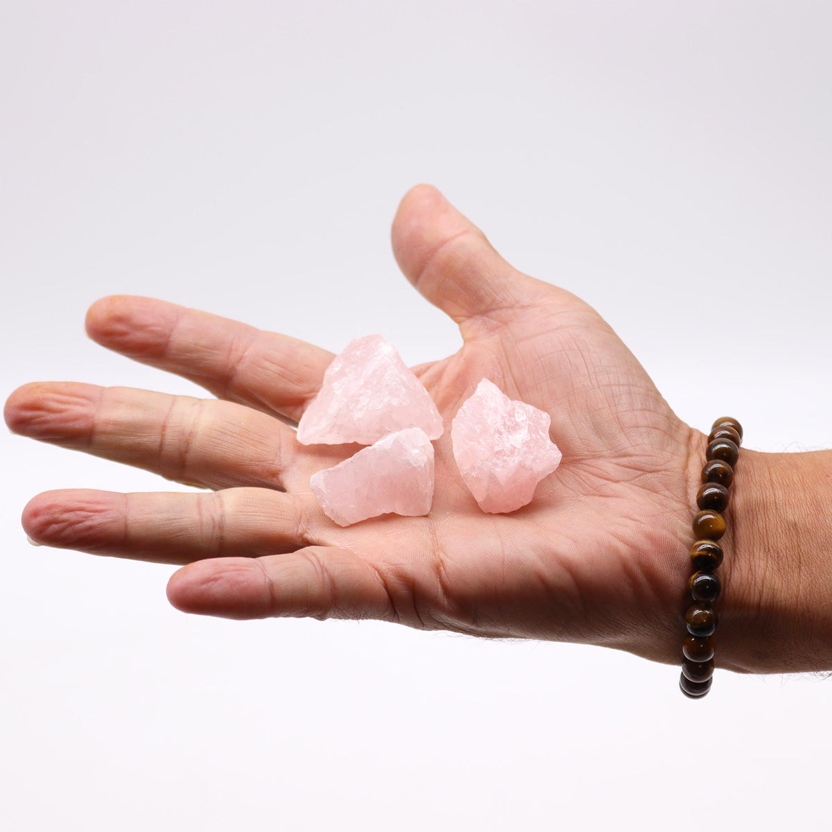 Cuarzo rosa crudo