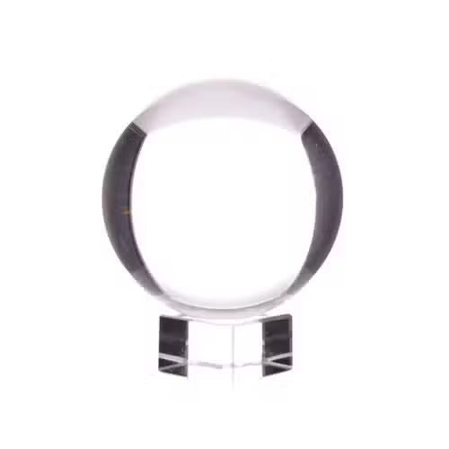 Bola de cristal com suporte - 40mm
