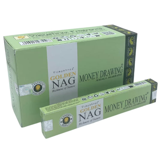 Incienso Golden Nag - Atracción de Dinero (15g)
