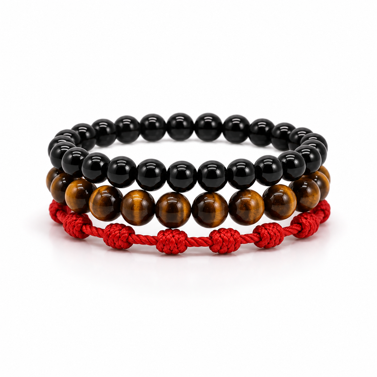 Set de Protección Absoluta - 3 Pulseras de Protección Energética