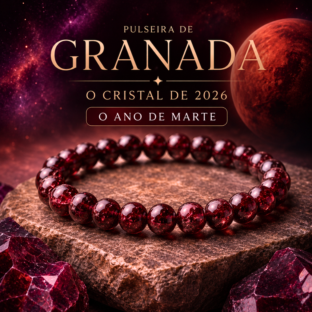 Pulsera de Granate - Cristal del Año 2026