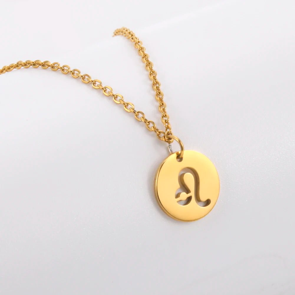 Conjunto AstroChic Banhado a Ouro - Signo de Leão