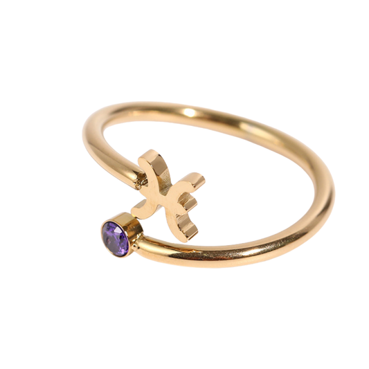 18k Gold Plated Zodiac Rings - Best Seller Product🥇