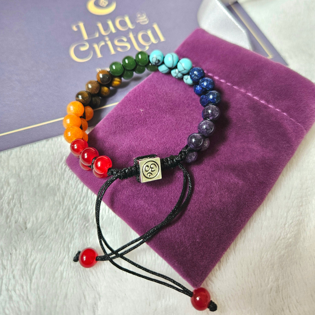 Pulsera de los 7 Chakras: Equilibrio y Buena Suerte 