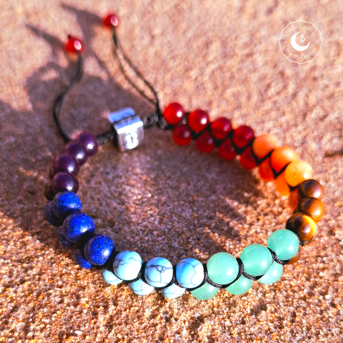 Pulsera de los 7 Chakras: Equilibrio y Buena Suerte 