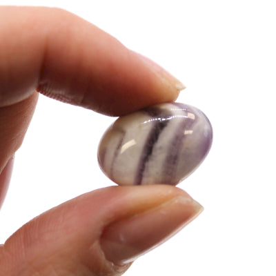 Amatista Chevron – Cristal de bolsillo